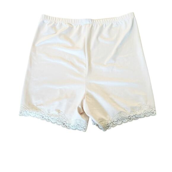 Marilyn Monroe Shaping Boy Short Shapewear Undergarment Nude Lace Detail 1X - Picture 9 of 12